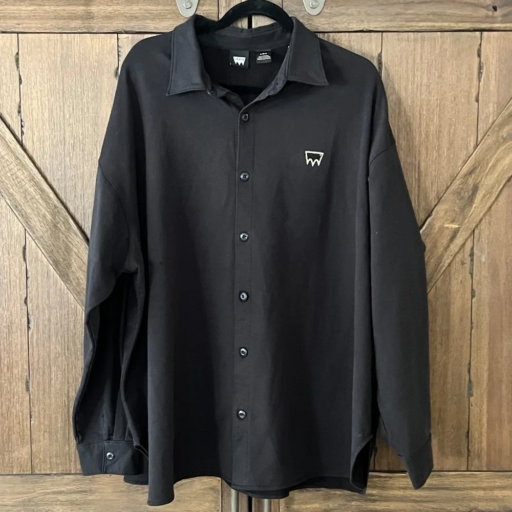 Levi's Skateboarding Relaxed Fit Button-Up Fleece Size Large NWT